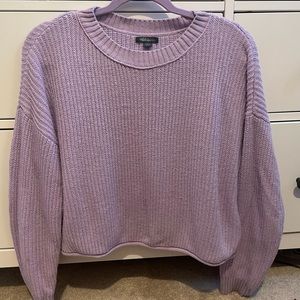 Purple Knit Wild Fable Sweater | Size L